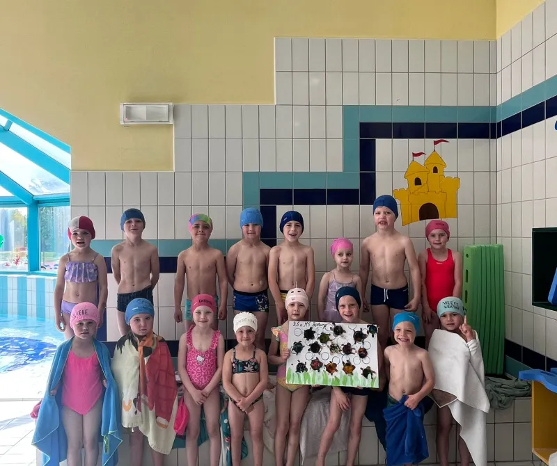 Plavání - poslední lekce